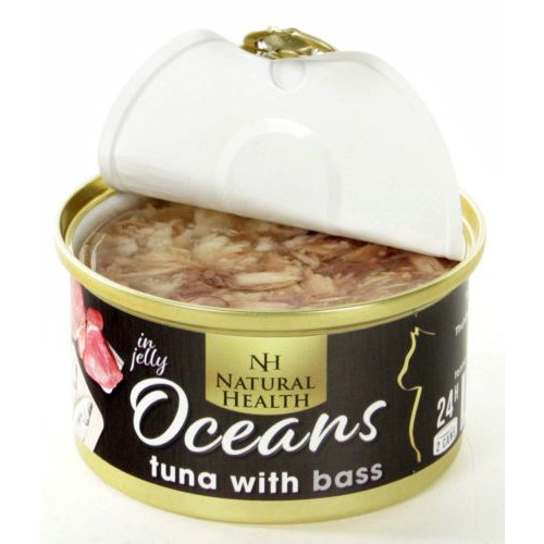 Natural Health Cat Oceans Tuna & Bass 85 gram
